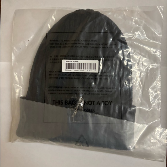 Supreme Black Beanie Overdyed SS25 - Picture 3 of 4